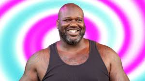 shaq whith swirls behind him